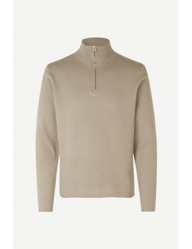 GUNAN TURTLE NECK ZIP basket pas cher