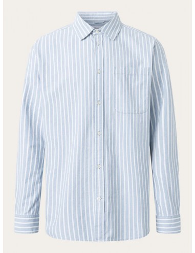 LOOSE FIT STRIPED CANVAS SHIRT online