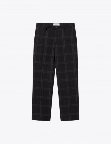 COMO REG CHECK WOOL SUIT PANTS de la marque