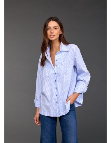 CHEMISE POPELINE RISA le des métaux précieux