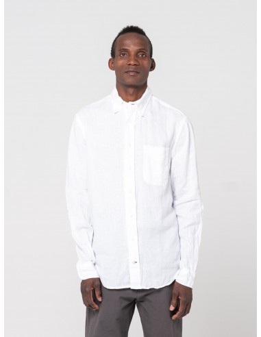 Chemise en Lin, Blanc france