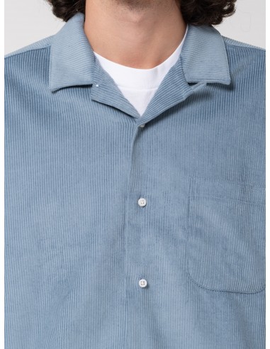 Chemise Camp Corduroy, Bleu Ciel pas cher chine