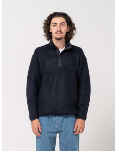 Pullover en Mohair, Bleu Marine JUSQU'A -70%! 