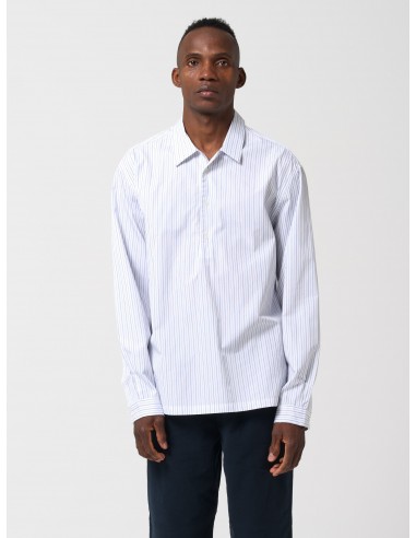 Chemise Genga Forier, Blanc/Bleu ouvre sa boutique