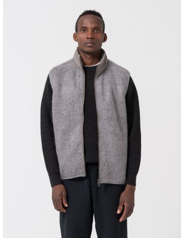 Gilet Mohair, Gris Clair 50% de réduction en Octobre 2024