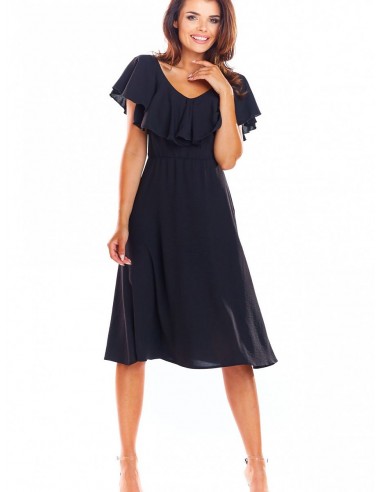 Robe de cocktail model 133670 awama 2024