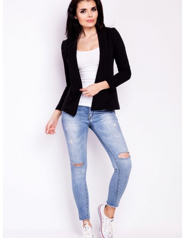 Blazer femme model 76389 Infinite You brillant des détails fins