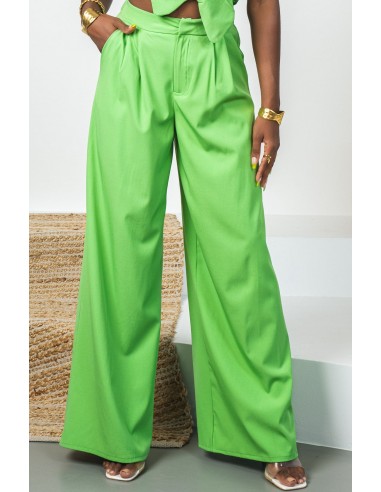 Blissfully yours - PANTALON vert vous aussi creer 