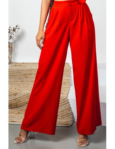 Blissfully yours - PANTALON rouge pas cher 