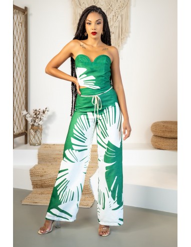 Glowing Palm Tree - Green PANTALON pas cheres